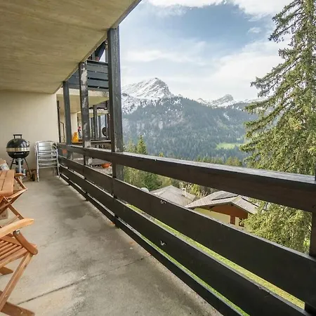 3 Pièces Lumineux Avec Vue Sur Les Alpes Suisses Appartamento Gryon