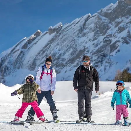 3 Pieces Lumineux Avec Vue Sur Les Alpes Suisses
